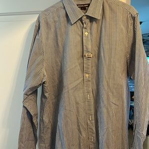 Michael Kors blue dress shirt